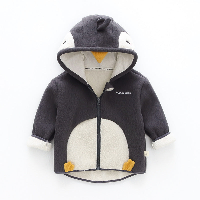 Animals Warm Hooded Jacket