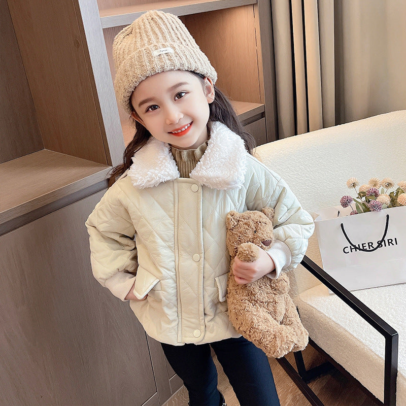 Girls' Warm Casual Jacket