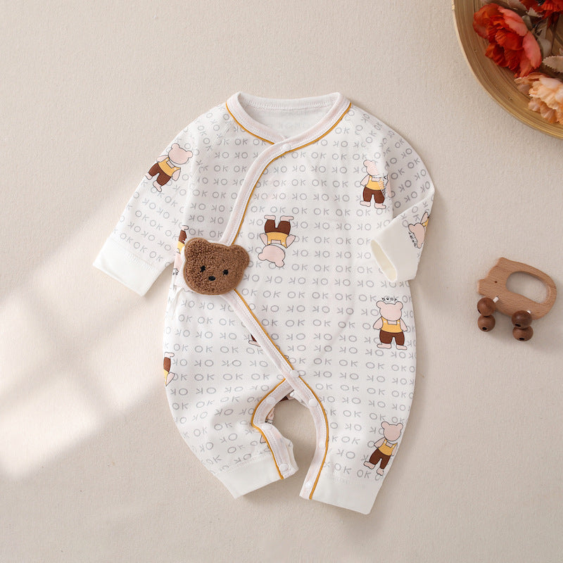 Baby Cartoon Pattern Romper