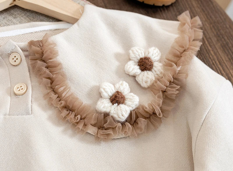 Doll Collar Warm Sweater