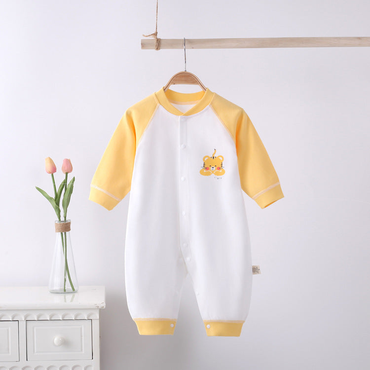 Animals Baby Long Sleeves Romper