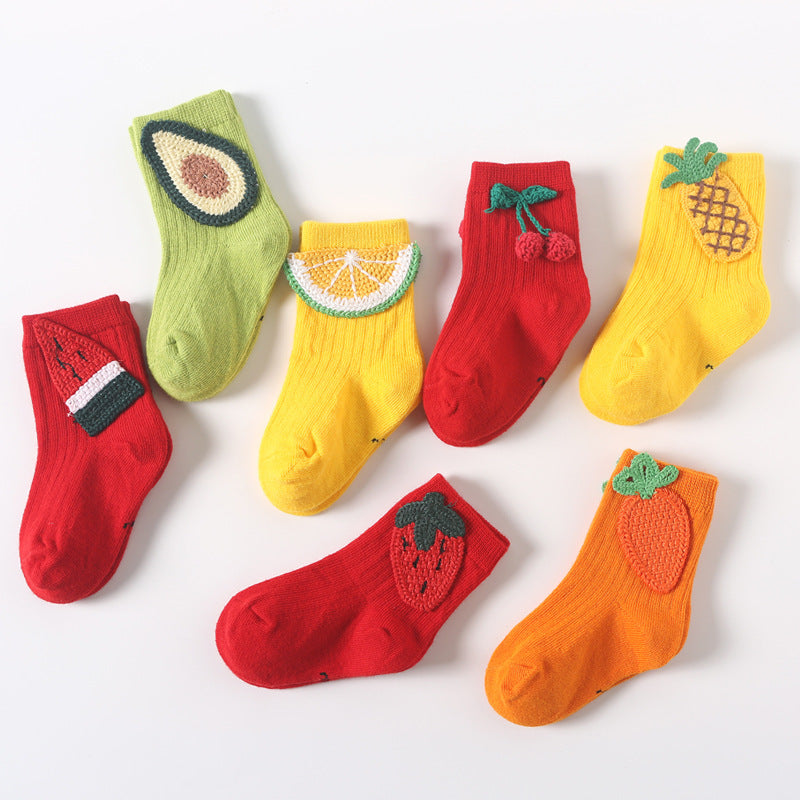 3D Fruits Socks