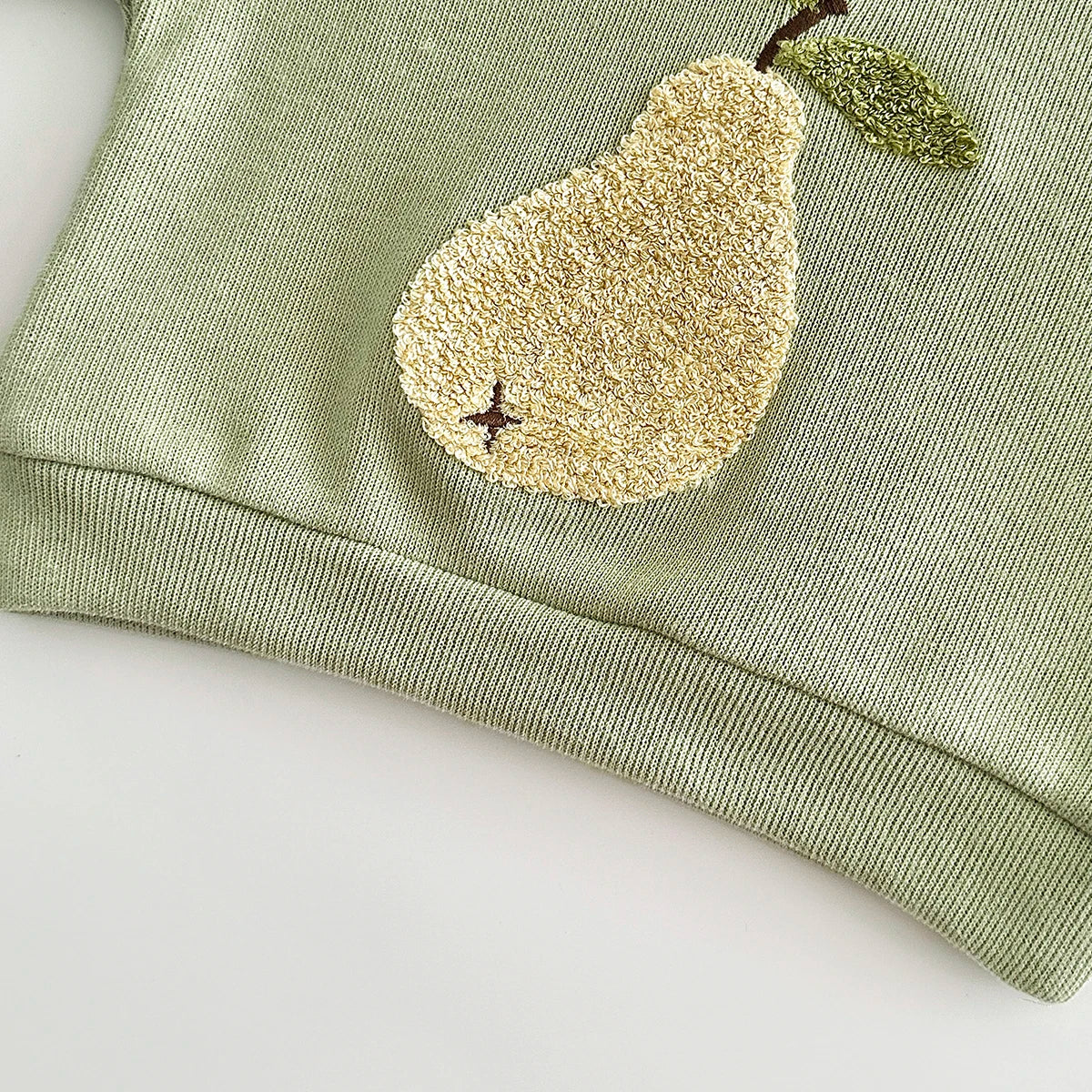 Embroidered Fruit Two-piece Set