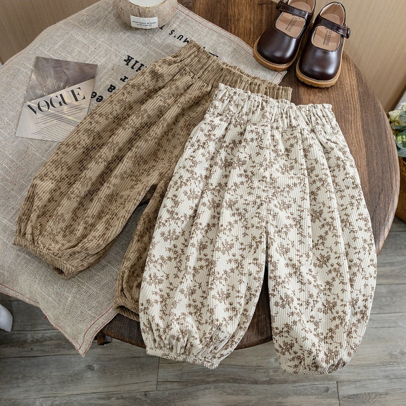 Korean Style Girls' Pants