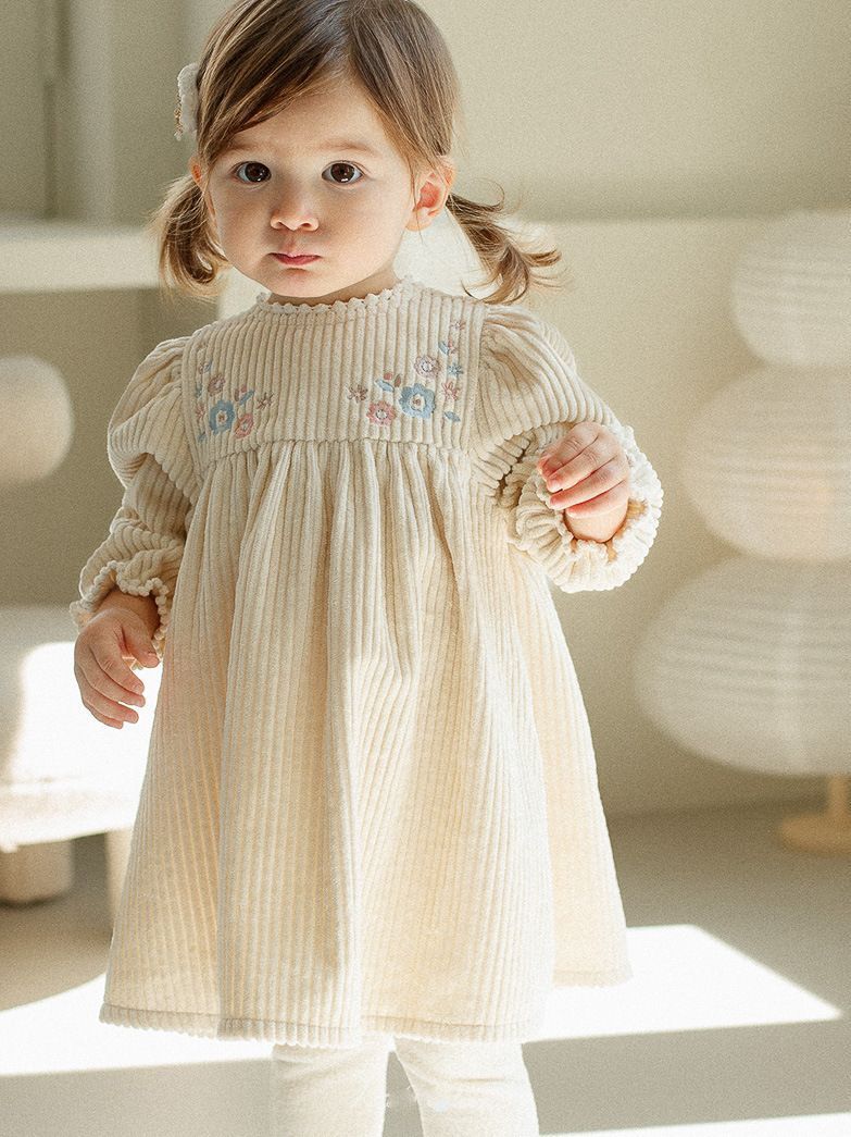 Embroidered Little Princess Dress