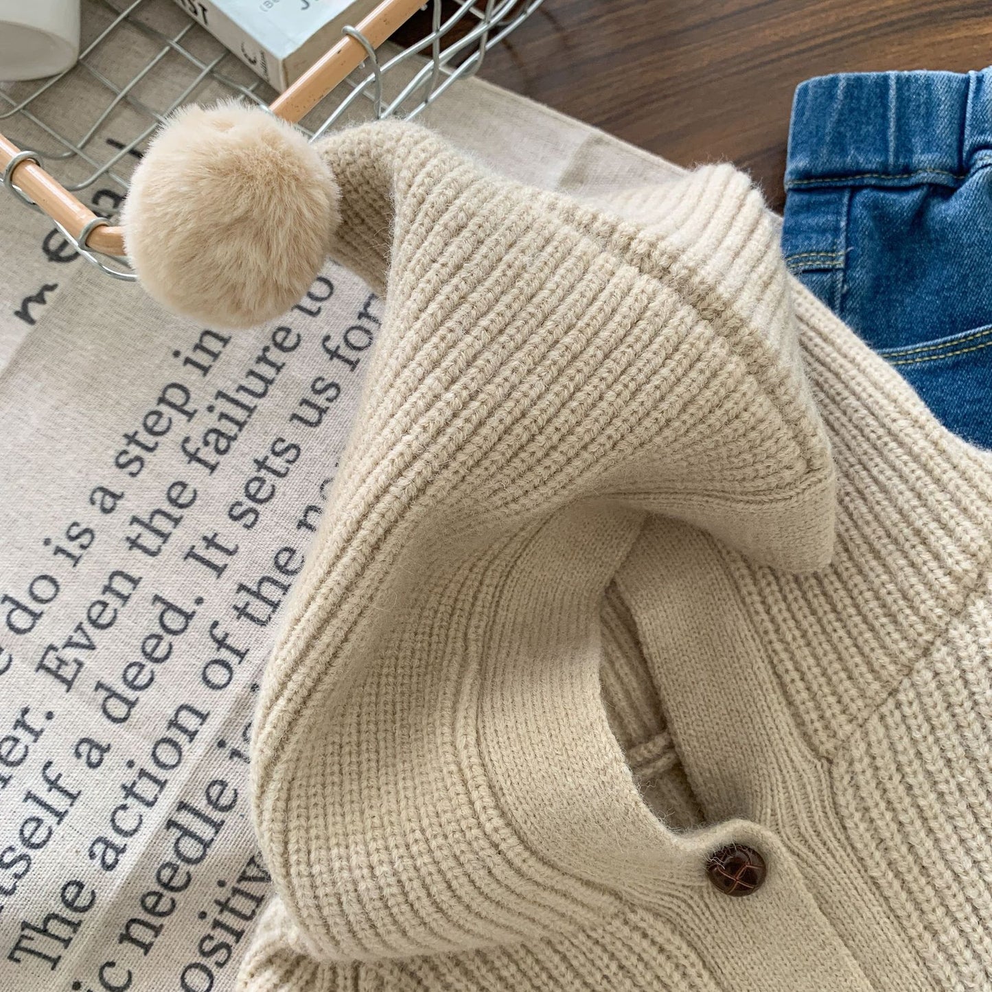 Cardigan Hooded Warm Jacket