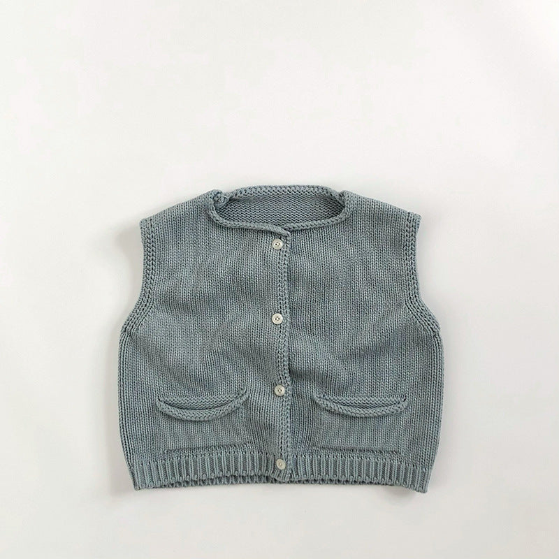 Knitted Wool Vest