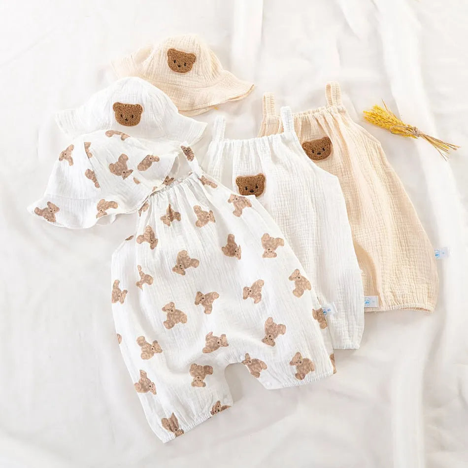 Baby Bear Romper & Hat