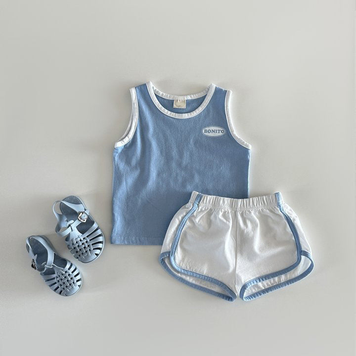 Boys And Girls Fashion Sleeveless Vest Casual Suit