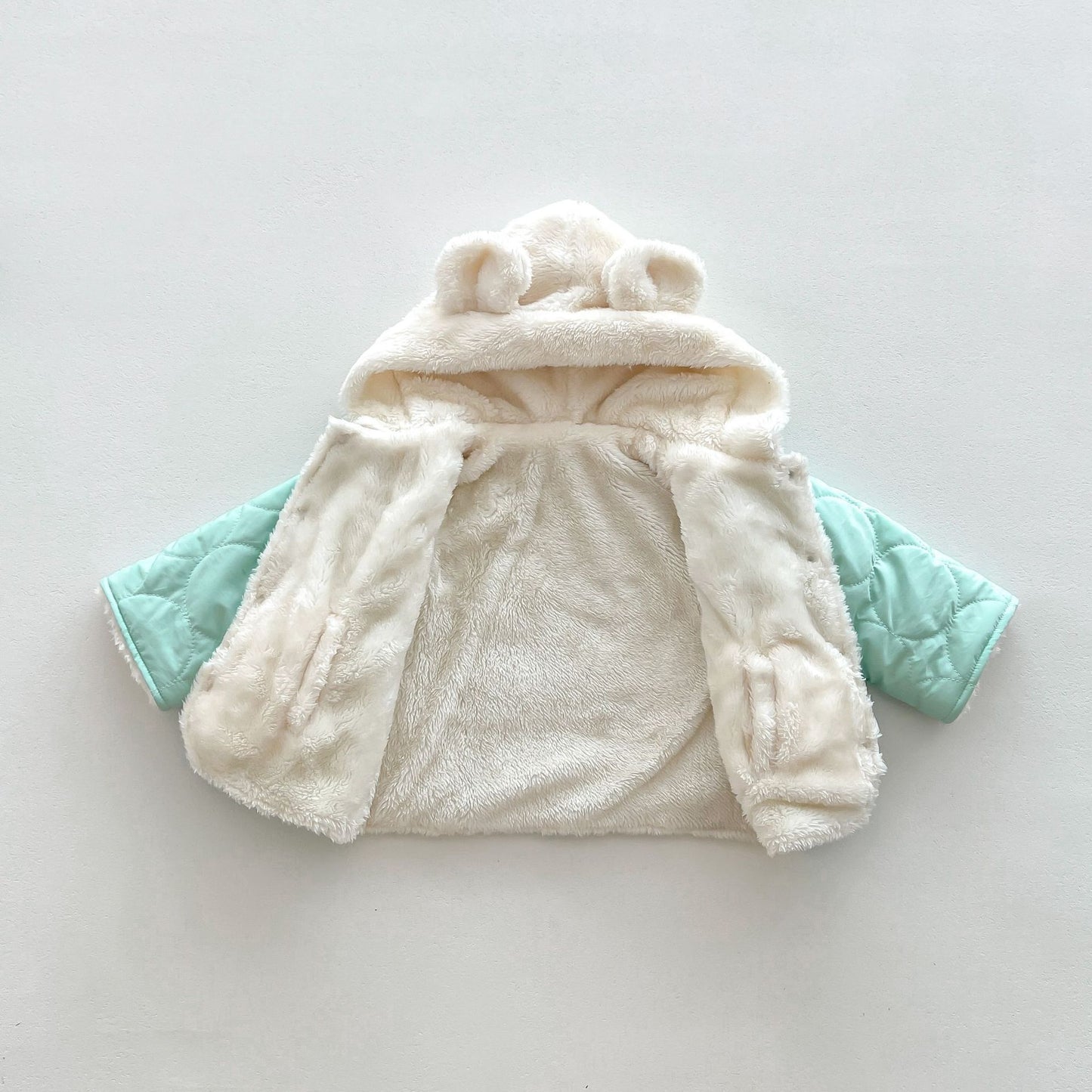 Fashionable Fleece-lined Quilted Baby Clothes