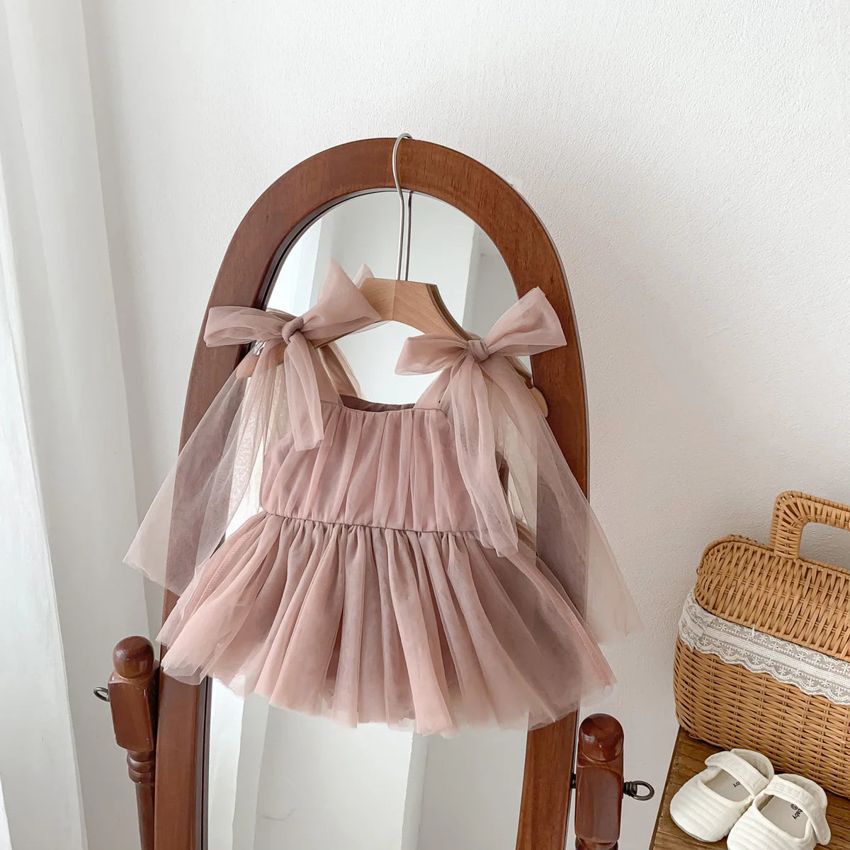 SORA Princess Tulle Romper Dress