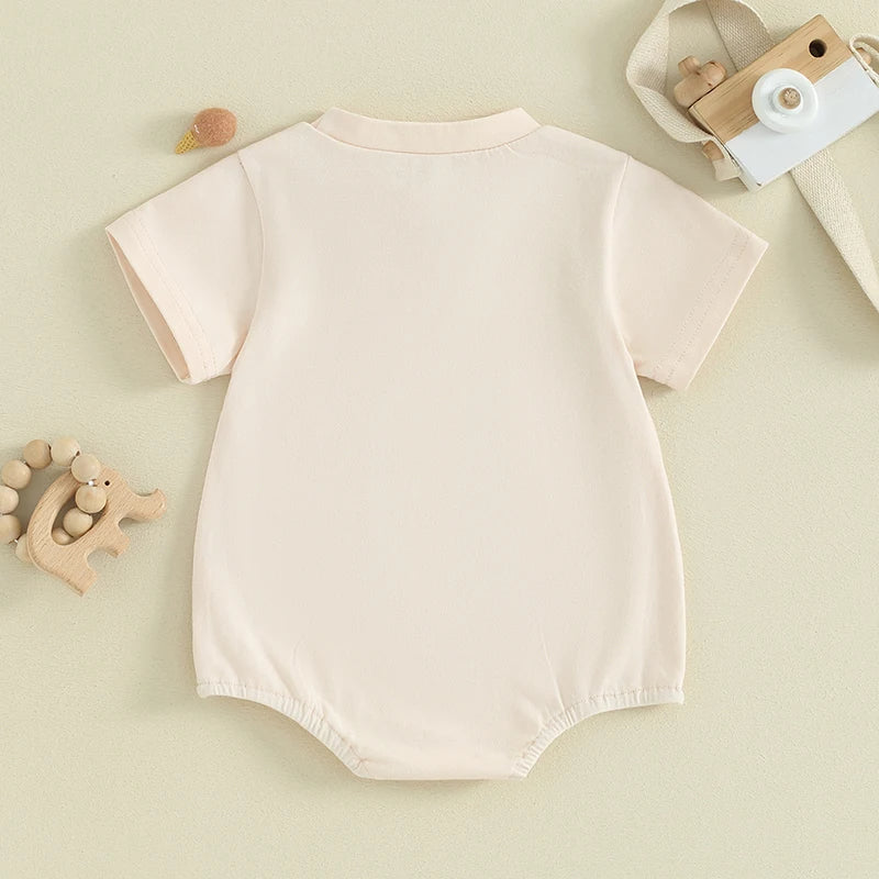 Simple Cartoon Goose Romper