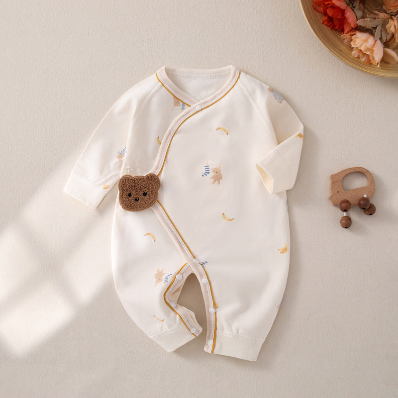 Baby Cartoon Pattern Romper