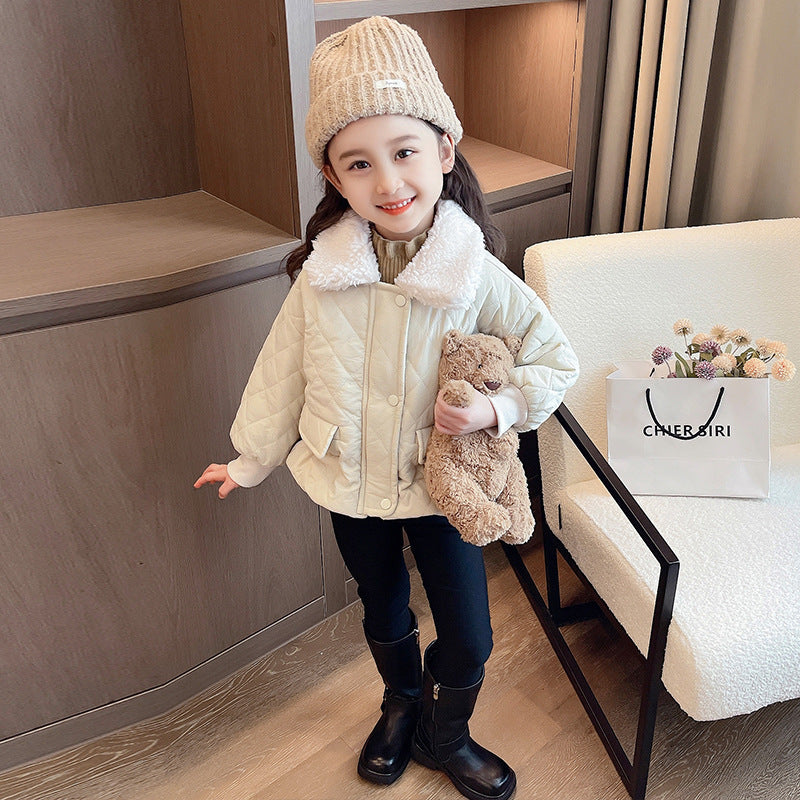 Girls' Warm Casual Jacket