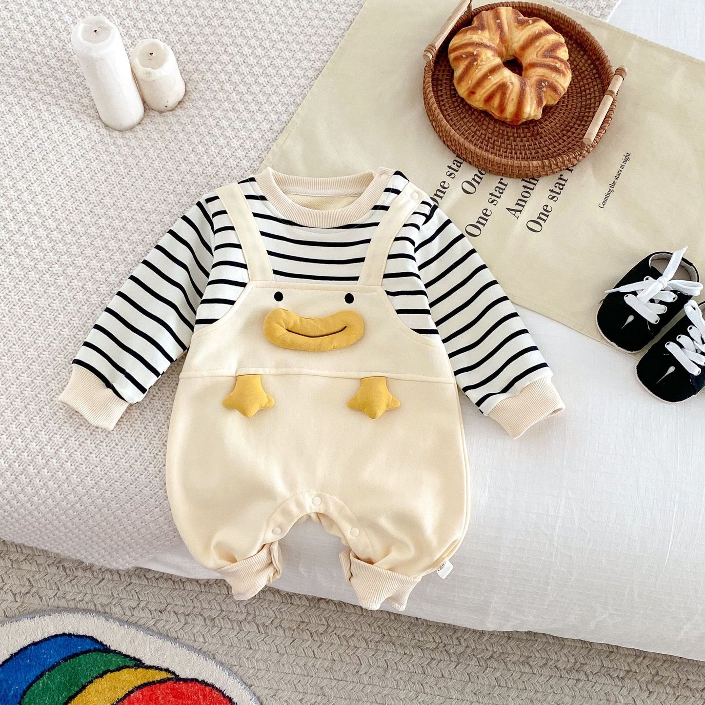 Cute Duck Baby Jumpsuit