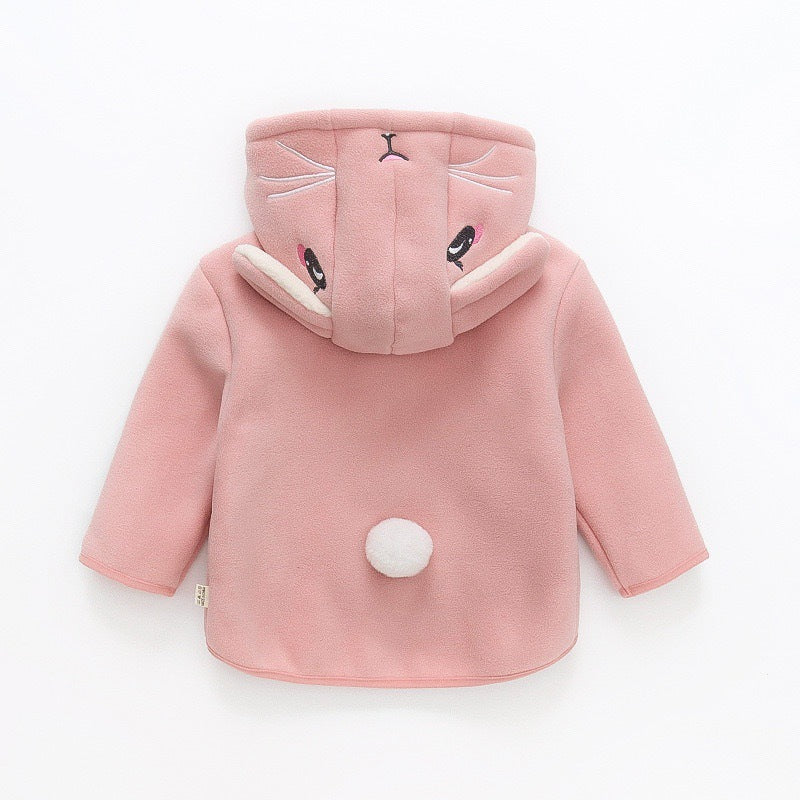 Animals Warm Hooded Jacket