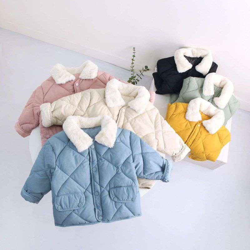 Children's Plush Thick Warm Jacket