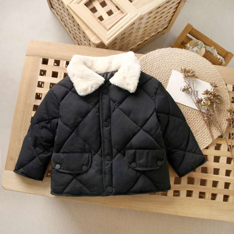 Children's Plush Thick Warm Jacket