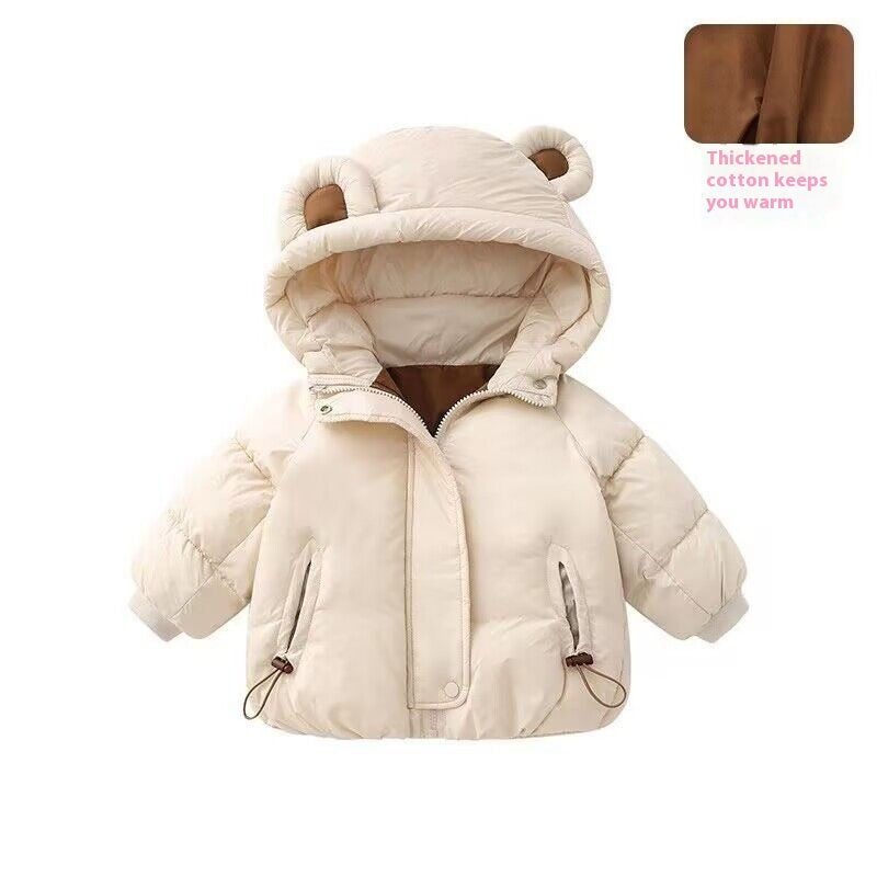 Fleece Padded Coat Korean Style