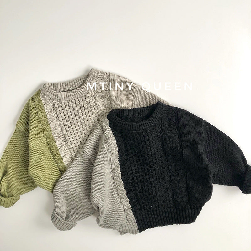 Waffle Loose Knit Sweater