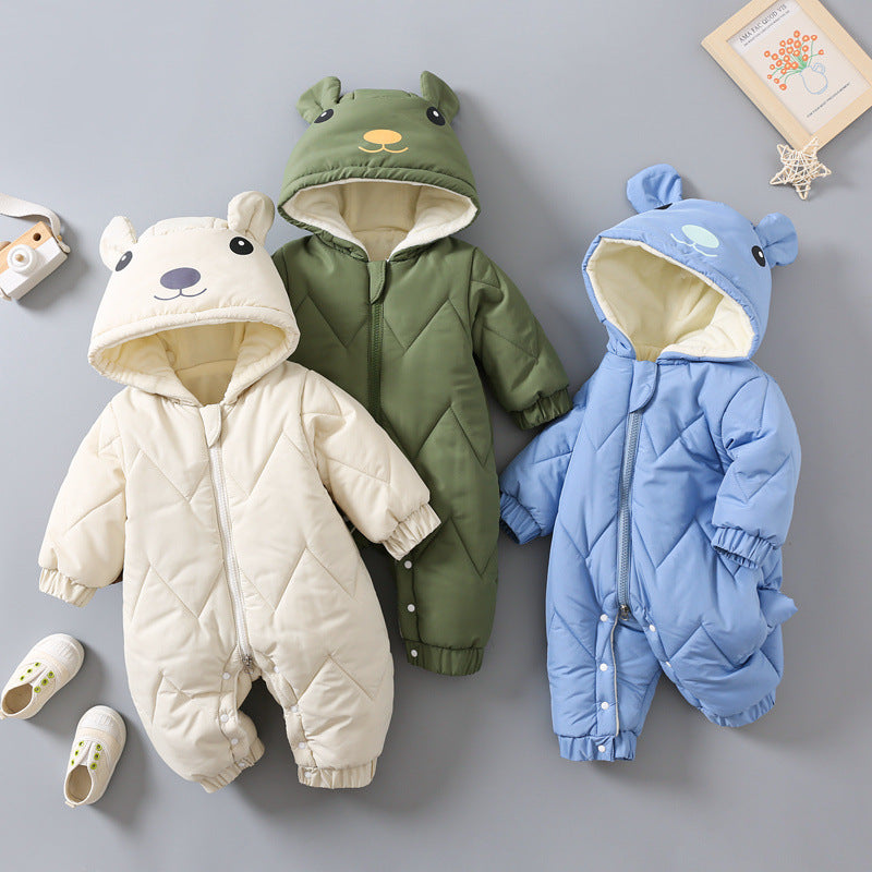 Baby Cotton-padded Jumpsuit