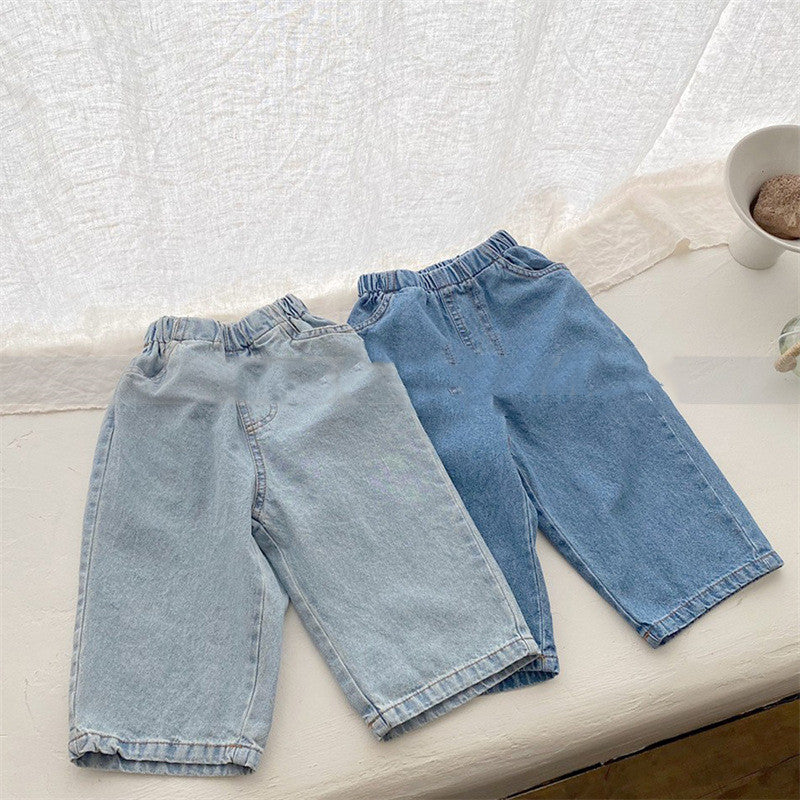 Elastic Waist Jeans