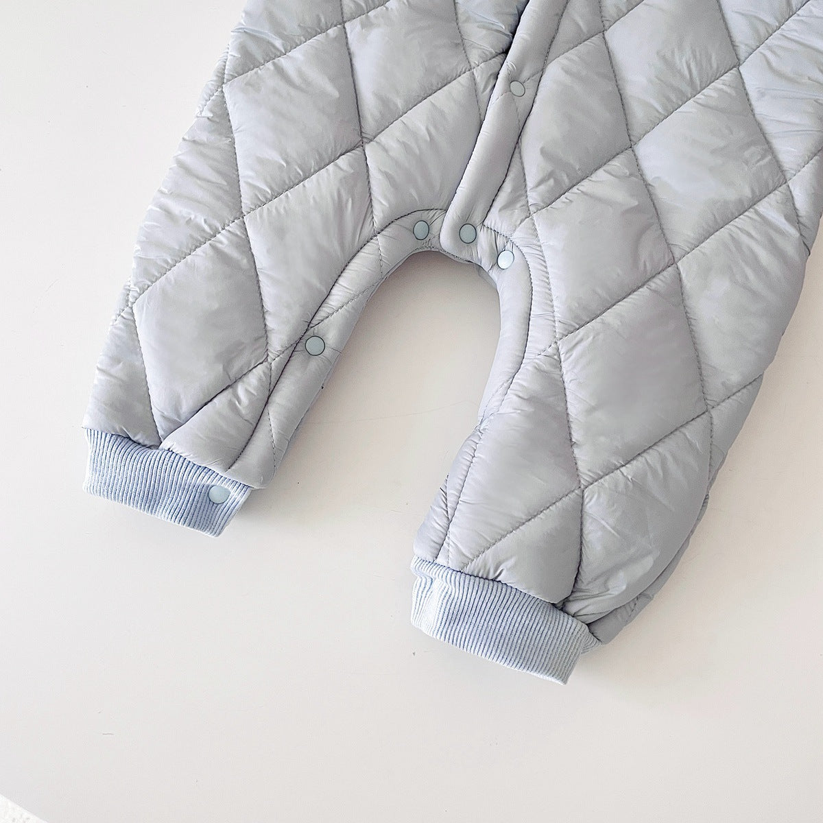 Warm Padded Fleece-lined Jumpsuit