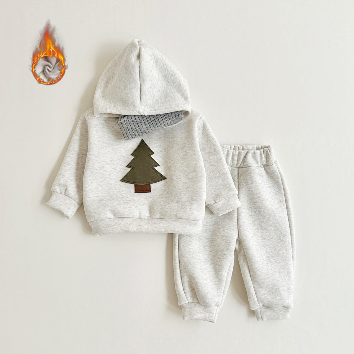 TREE Hooded Pajamas Set