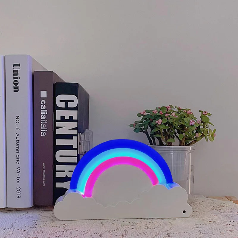 Rainbow Cloud Lamp