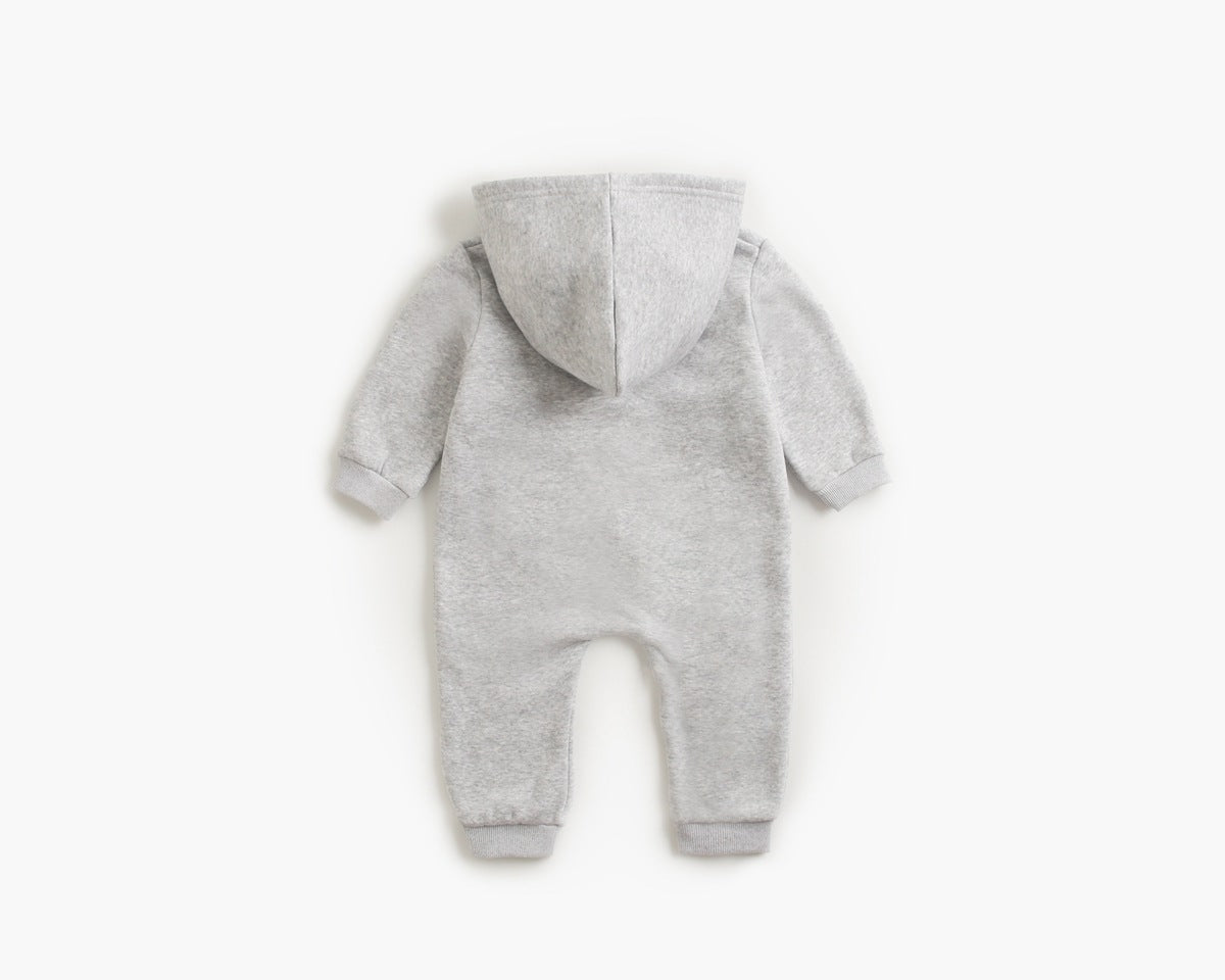 Warm Baby Bear & Rabbit Jumpsuit