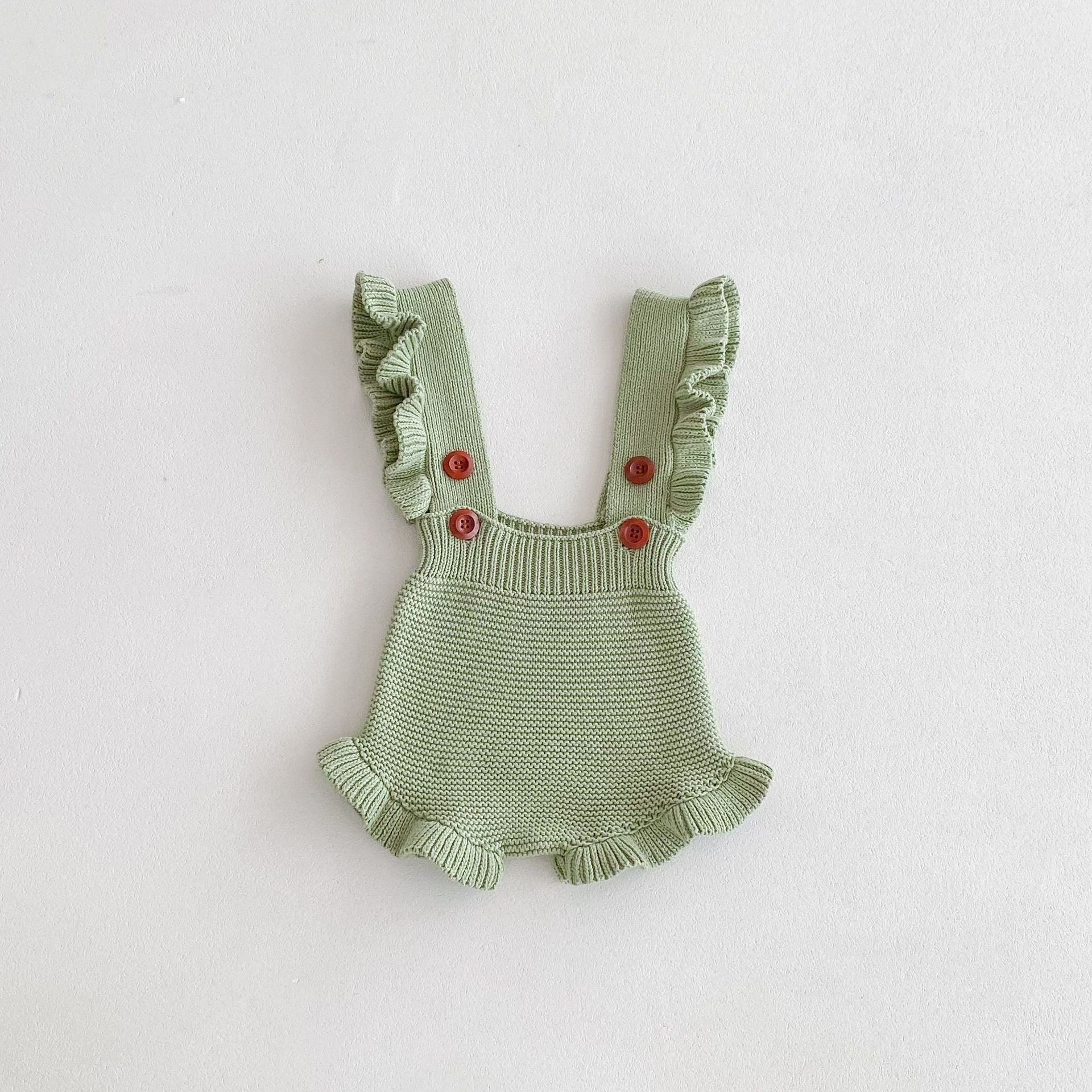 Girl's Ruffled Suspender