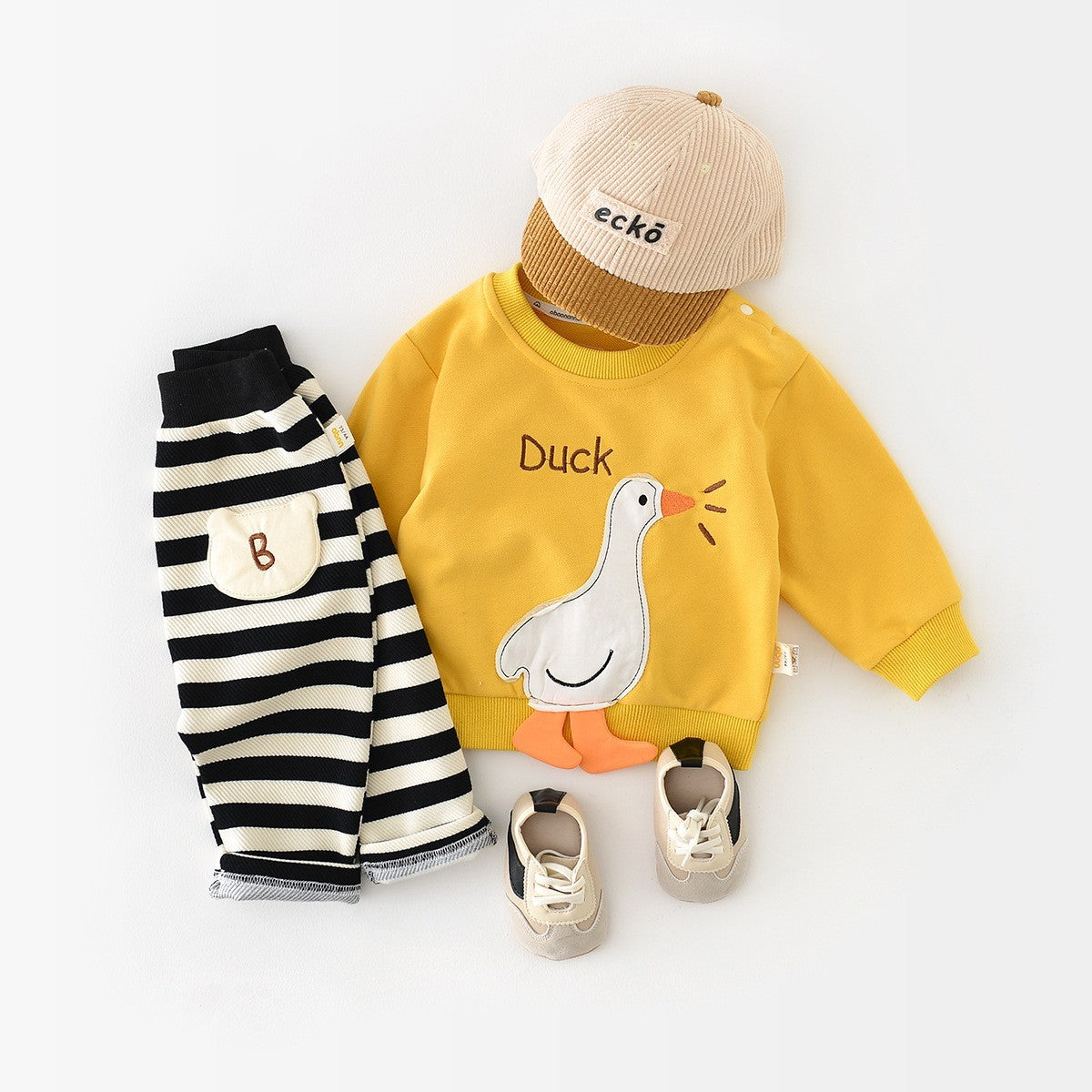 Yellow Duck Sweater & Bodysuit