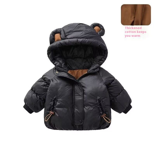 Fleece Padded Coat Korean Style