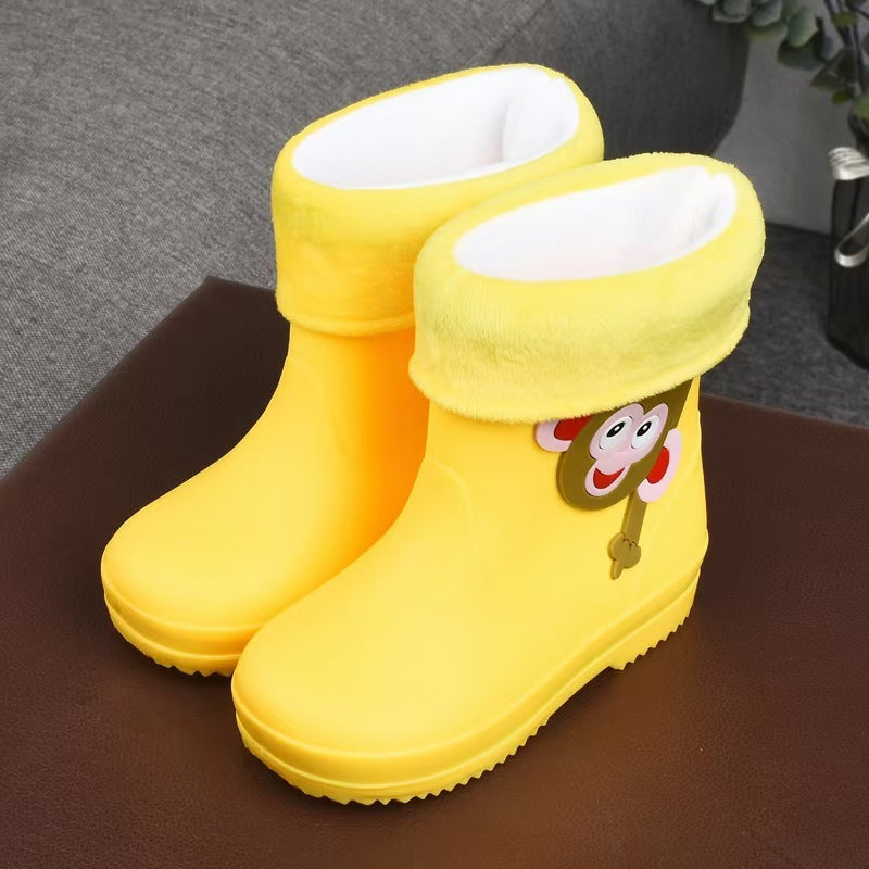 Animals Warm Rain Boots