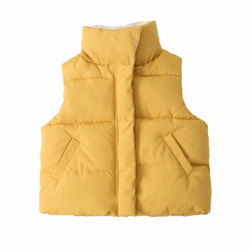 Down cotton vest