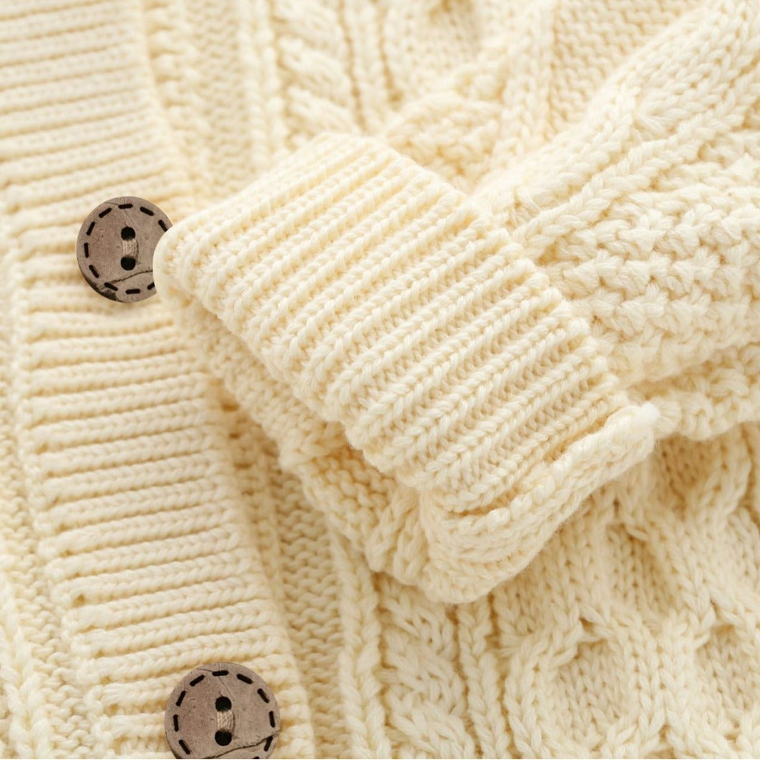 British Style Warm Knitted Jacket