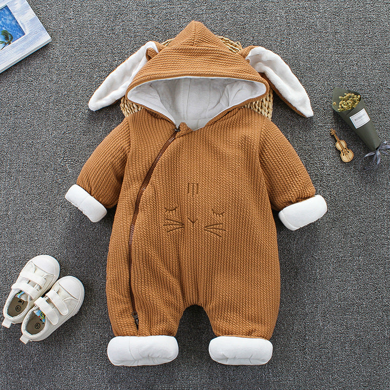 Baby Warm Rabbit Bodysuit