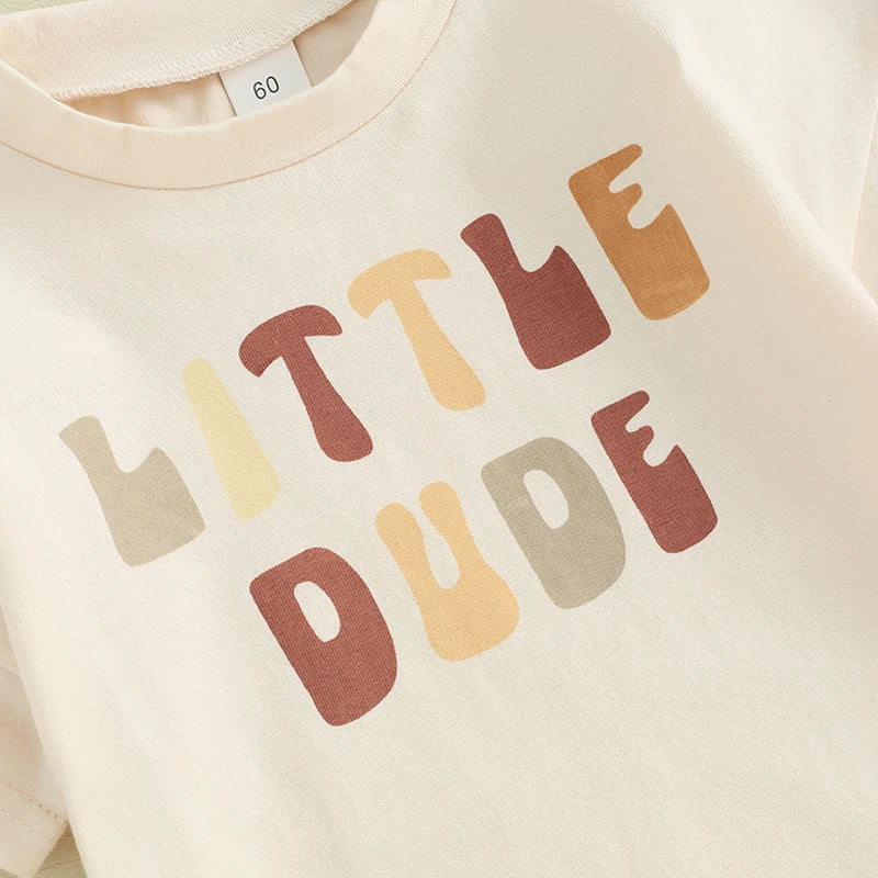 Little Dude Bubble Romper