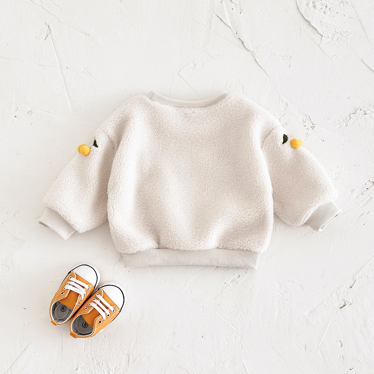 Cross-border Baby Girl Cashmere Thickened Sweater For Women