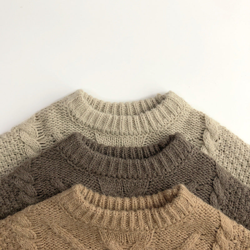 Twists Coarse Knit Sweater