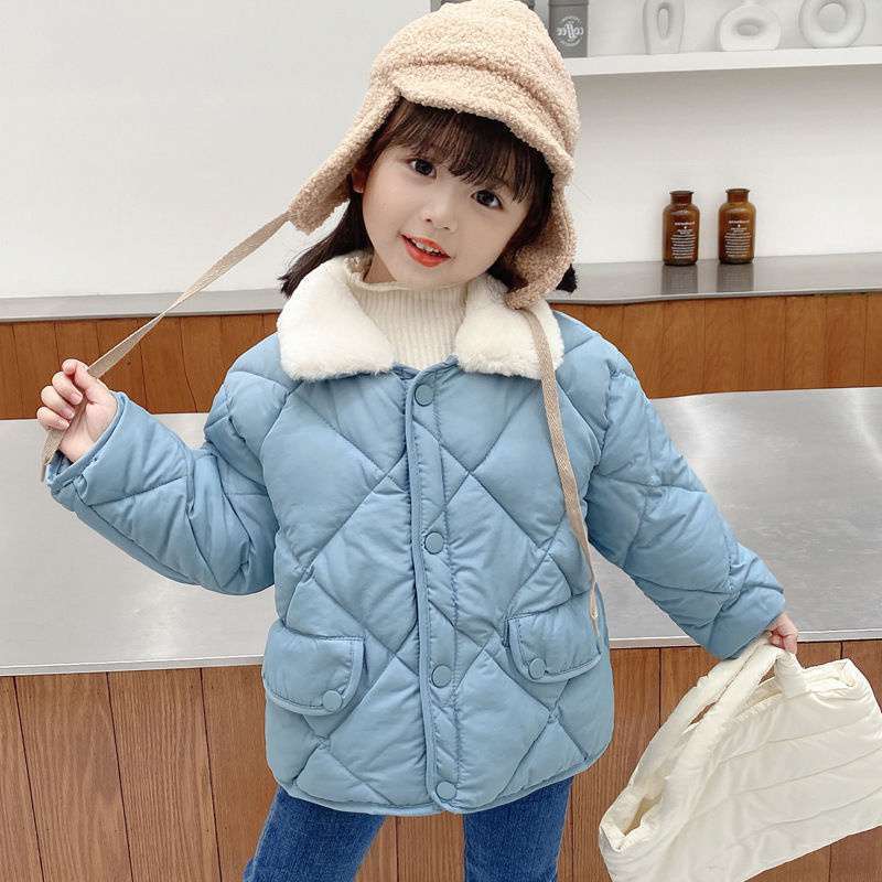 Children's Plush Thick Warm Jacket