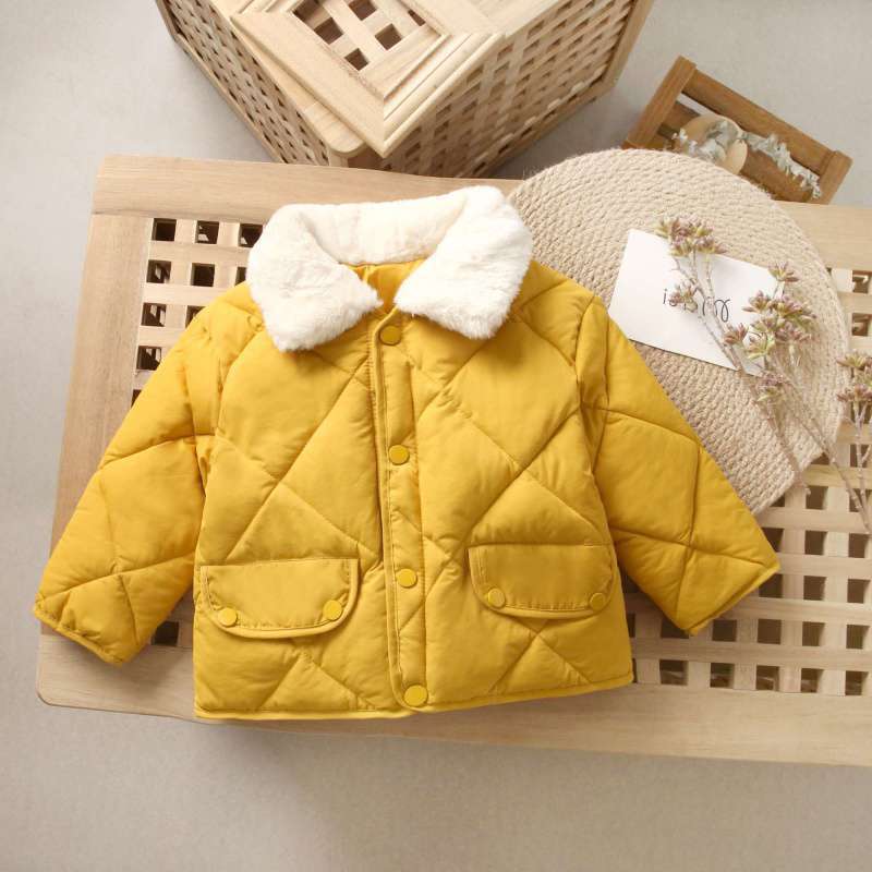 Children's Plush Thick Warm Jacket