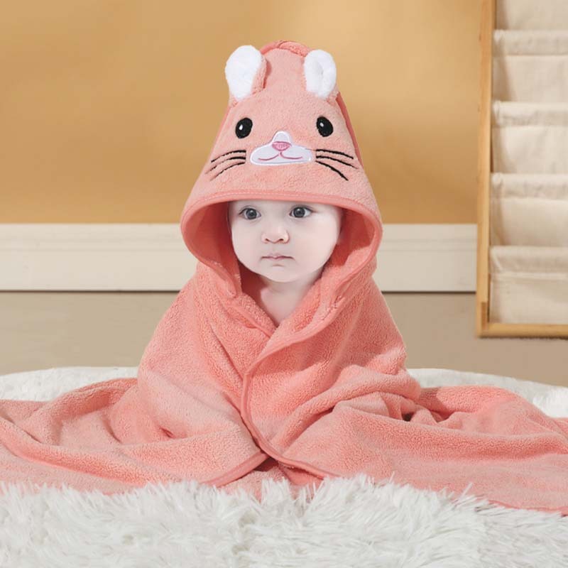 Baby Animals Bath Towel