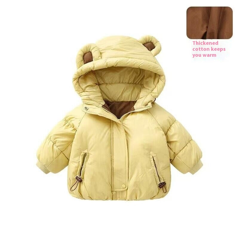 Fleece Padded Coat Korean Style