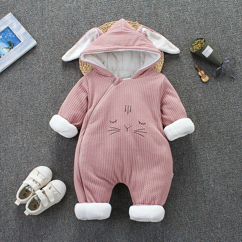 Baby Warm Rabbit Bodysuit