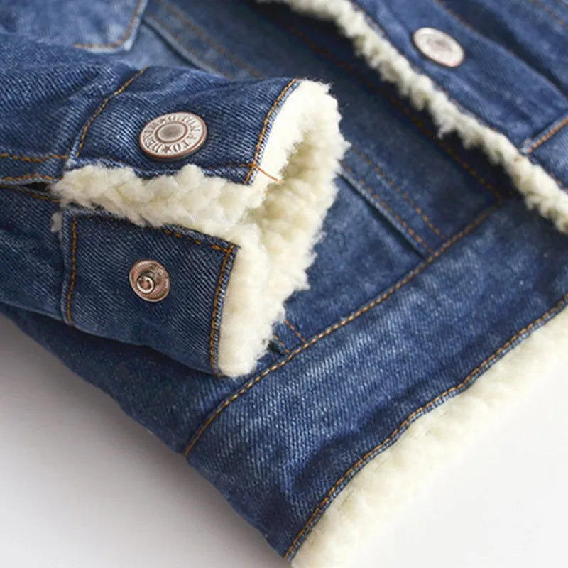 Warm Thicken Jeans Jacket