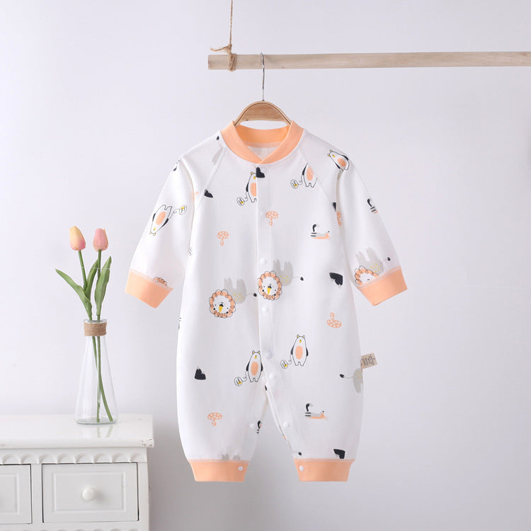 Animals Baby Long Sleeves Romper