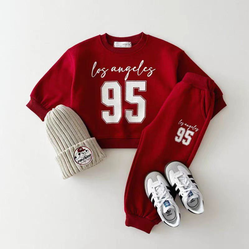 Trendy Leisure Sports Digital Casual Sweatshirt Outfit