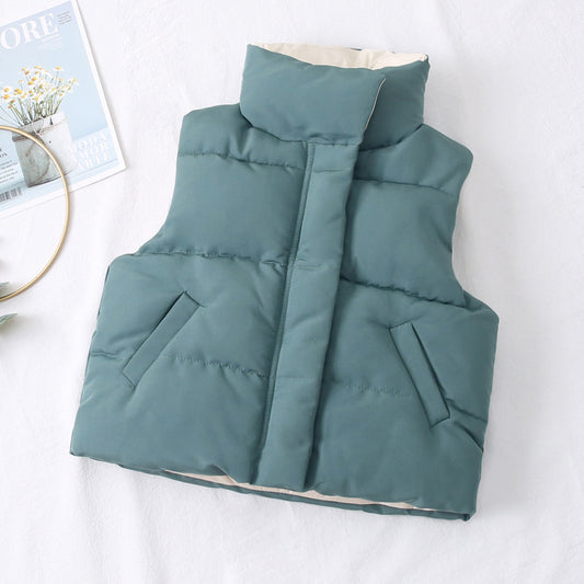 Down cotton vest