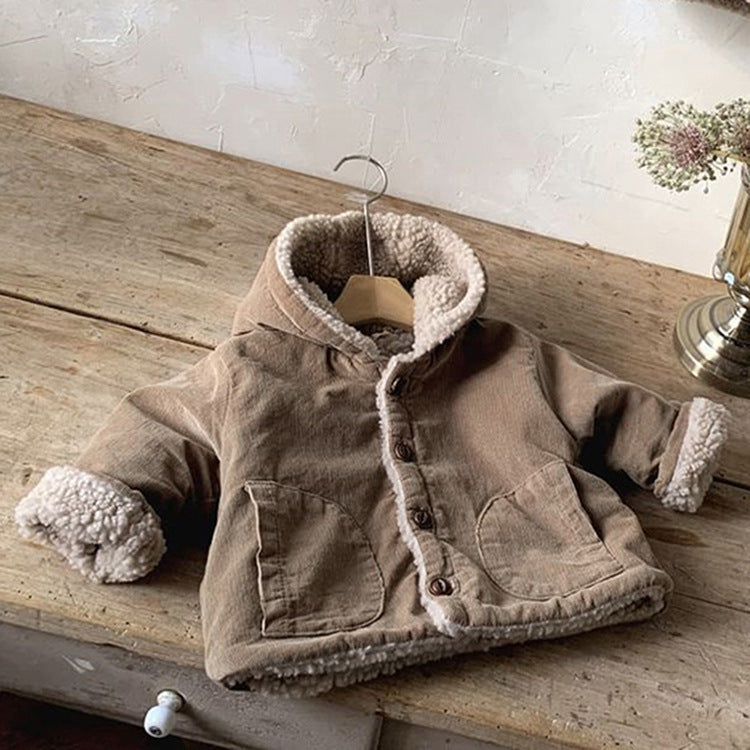 Winter Wear For Babies And Children Cardigan Jacket